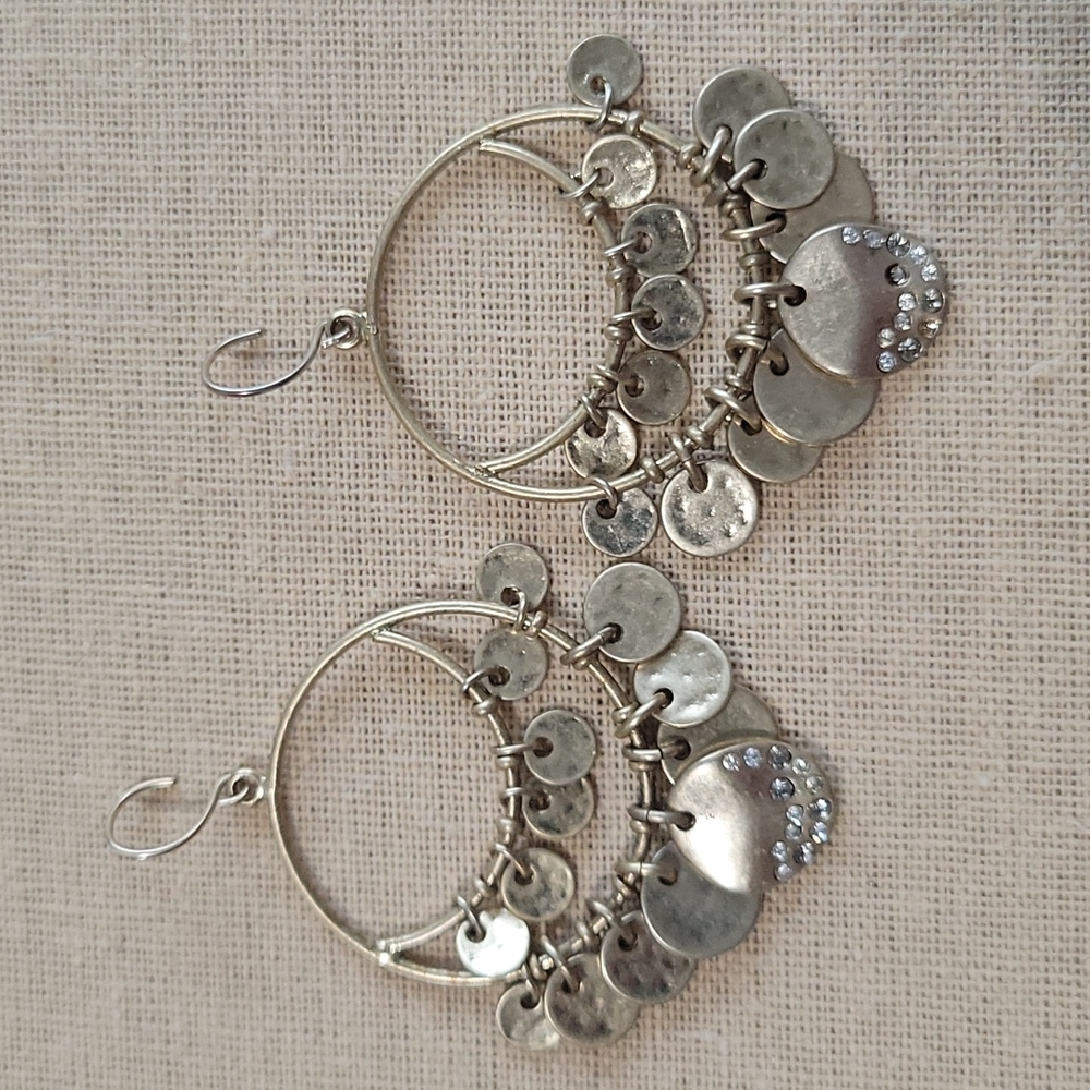 Vintage Chloe and Isabel gold earrings